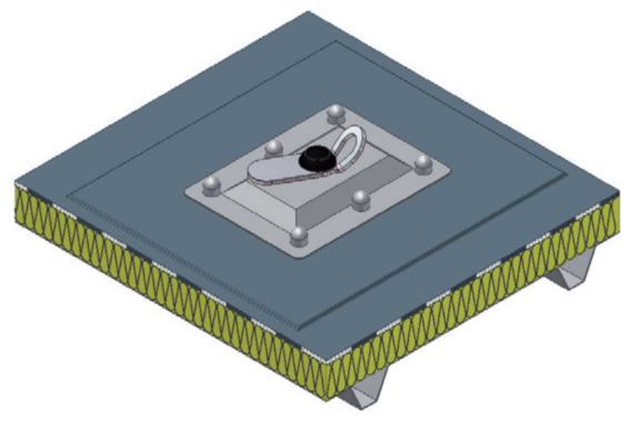 Anclaje Disipador Cubierta Deck